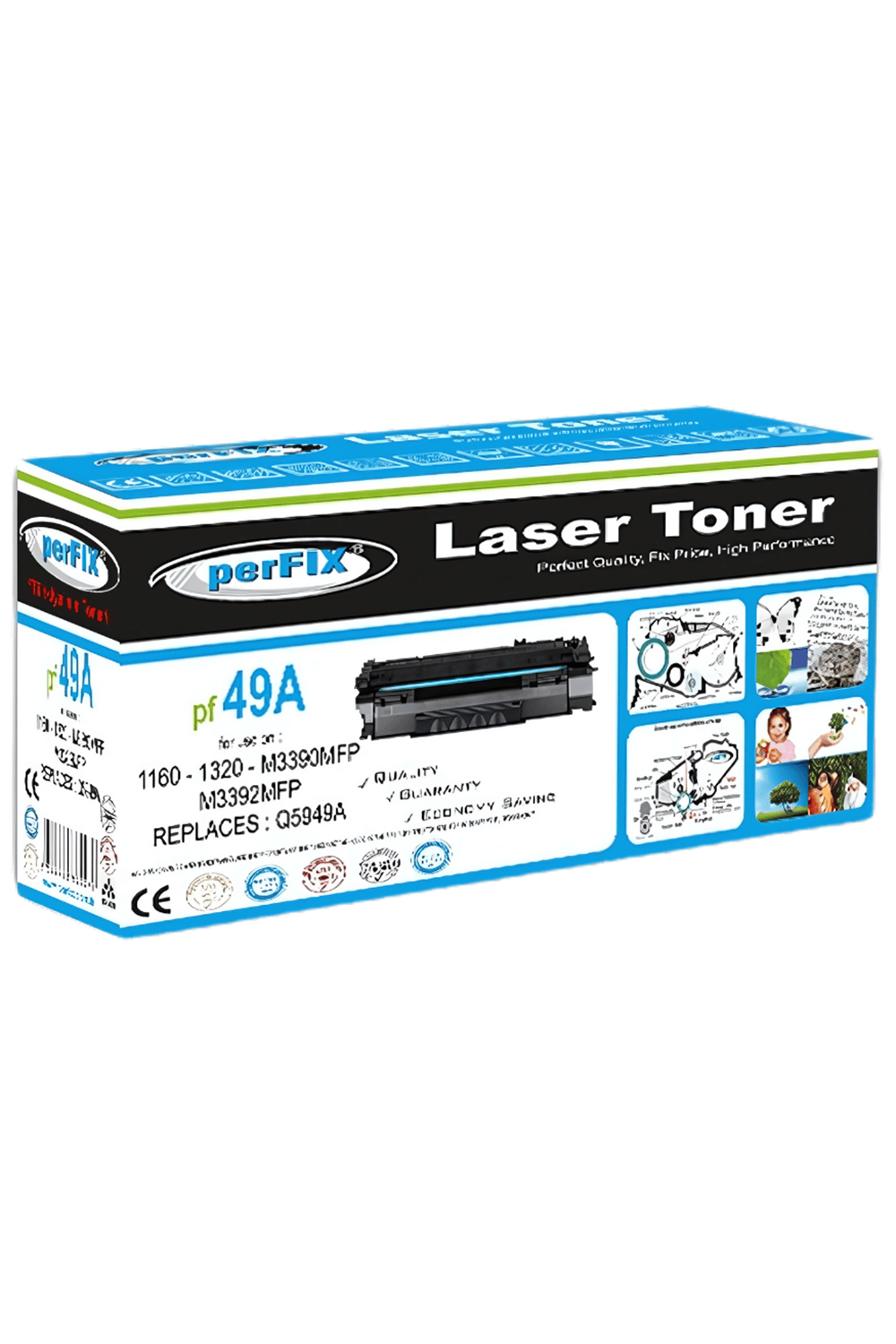 Perfix | Hp 49a - Q5949a Siyah Muadil Laser Toner 2.5k