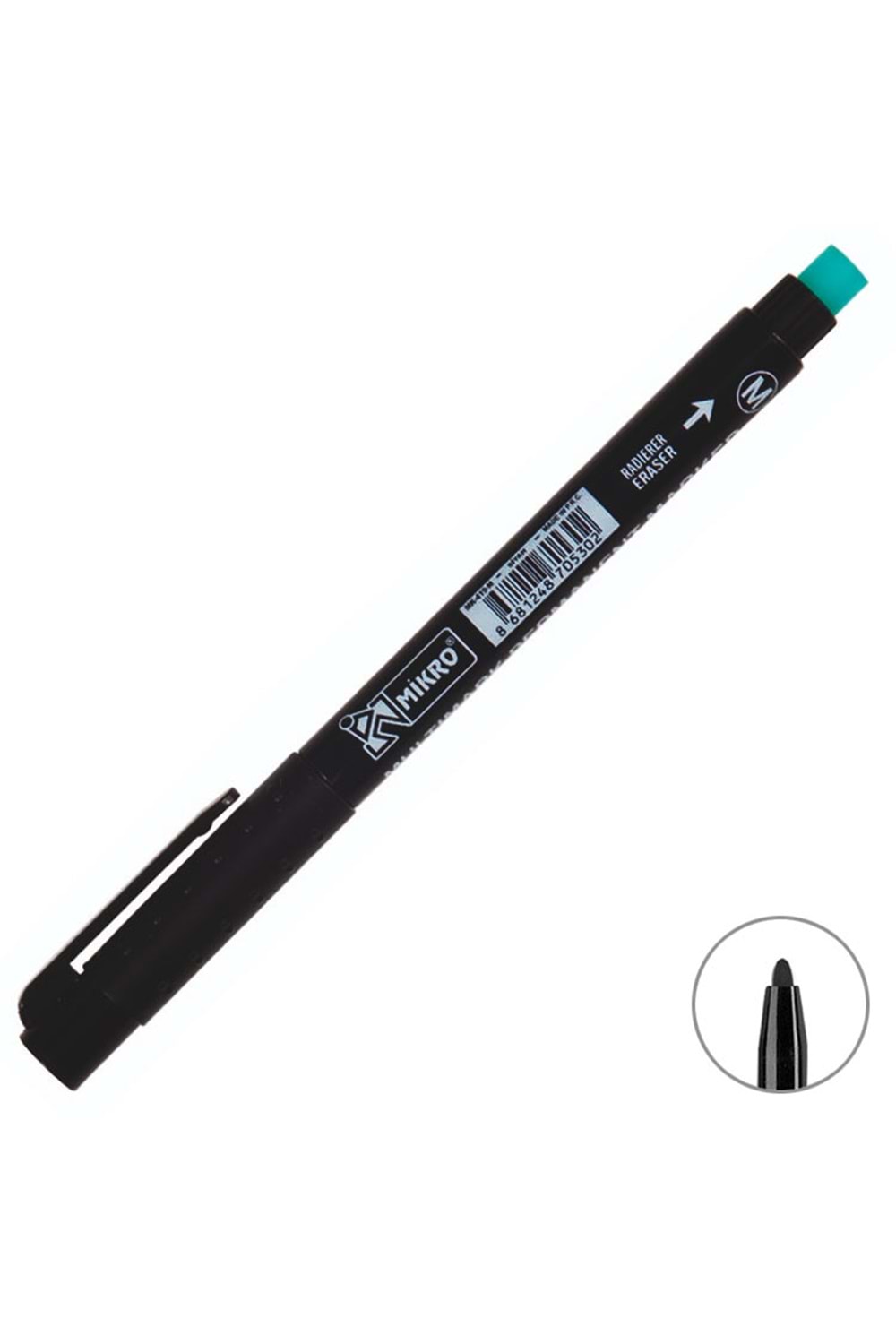 Mikro Asetat Kalemi Permanent M Seri Siyah Mk 419