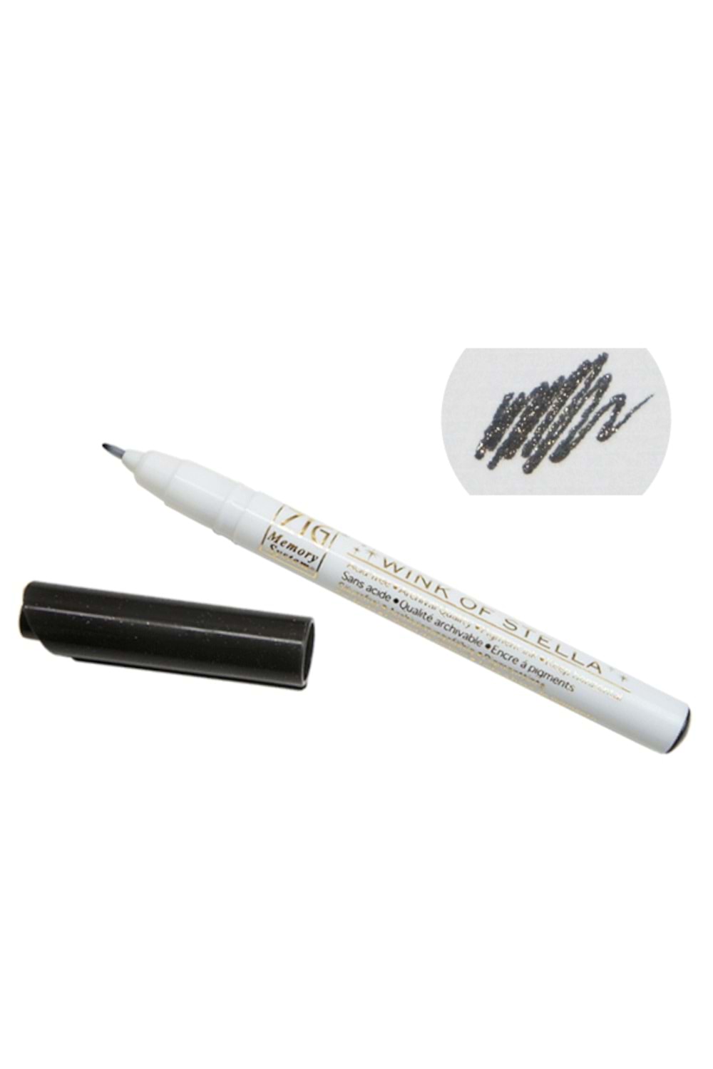 Zig Wink Od Stella Simli Kalem - Siyah