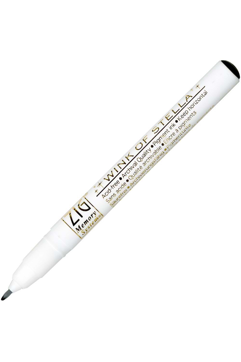 Zig Wink Od Stella Simli Kalem - Siyah