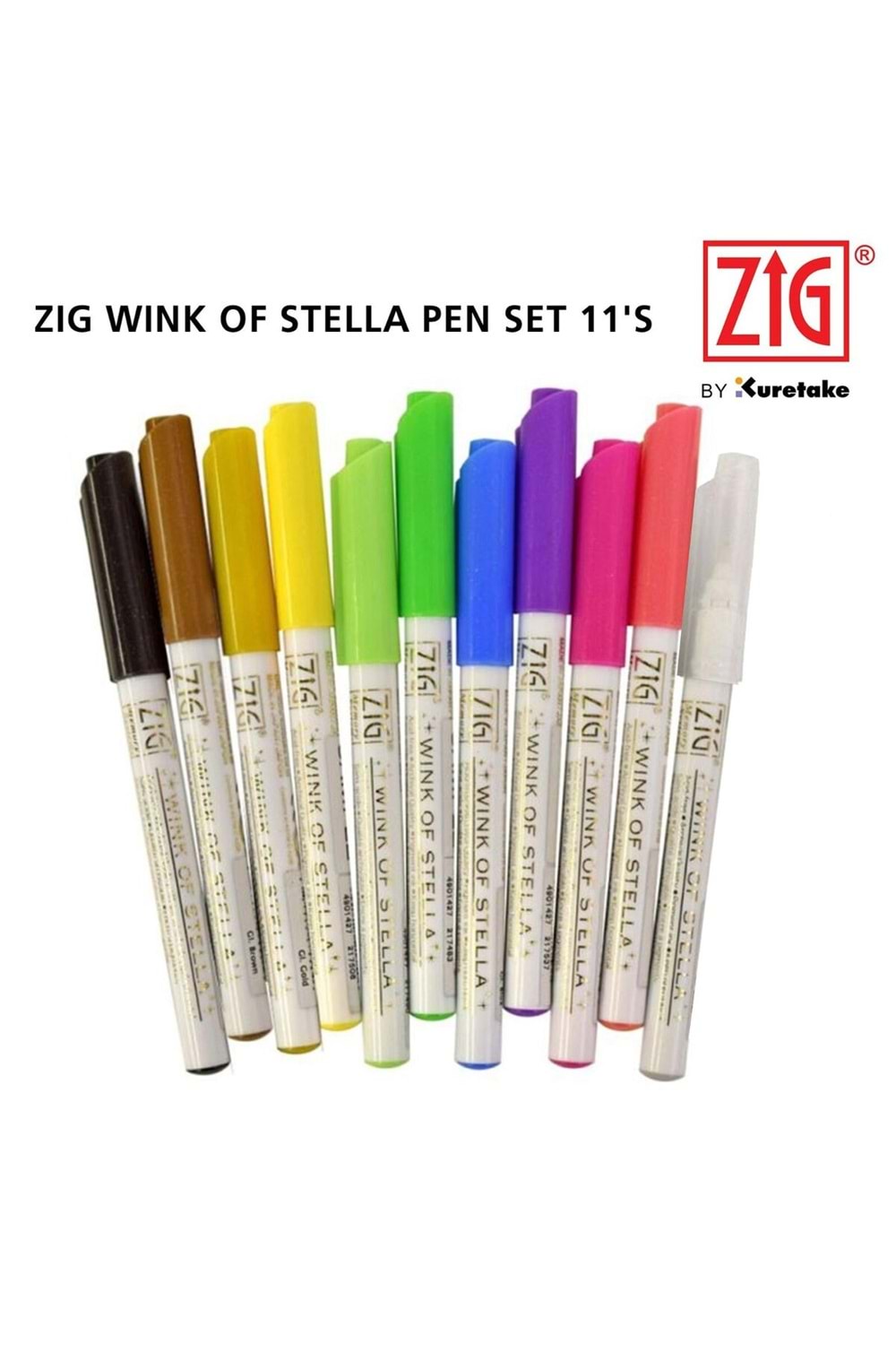 Zig Wink Od Stella Simli Kalem - Açık Pembe