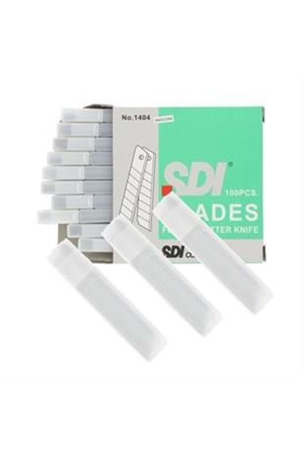 Sdi Maket Bıçağı Yedek Geniş 1404 | 10'lu Tüp