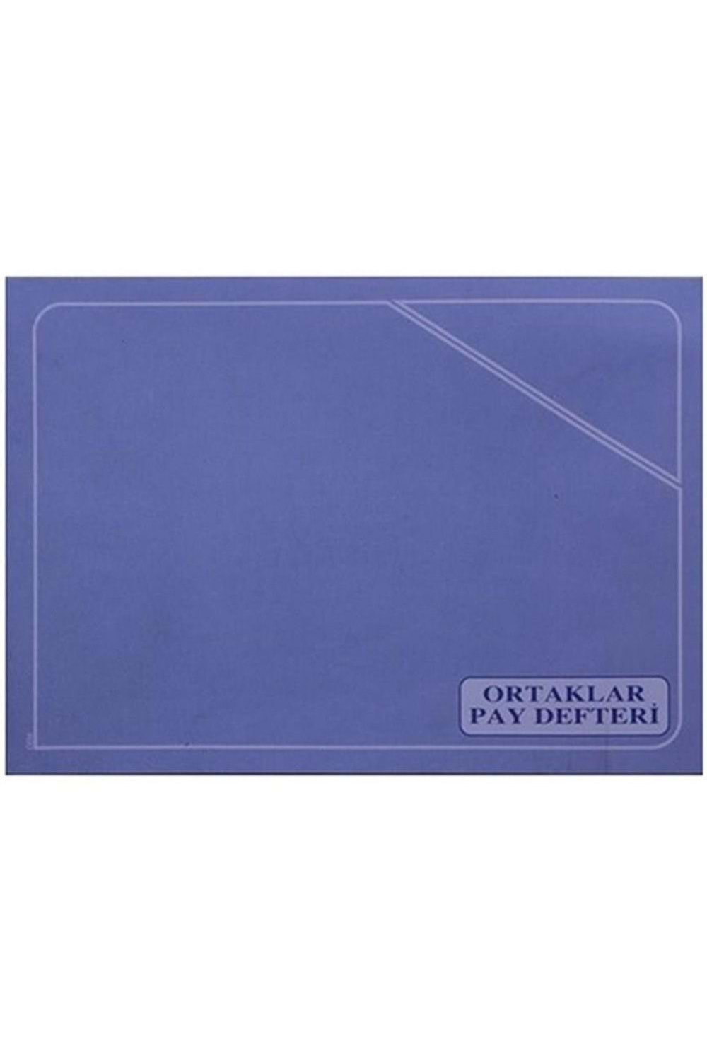 Cem Ortaklar Pay Defteri Karton Kapak 40 Yp.
