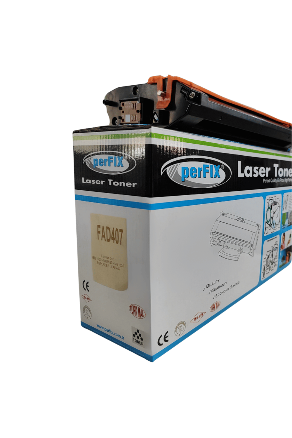 Perfix | Pf Panasonic Fat407 - Kx Mb1500 - Mb1520 - Mb1530 Toner 2,5k