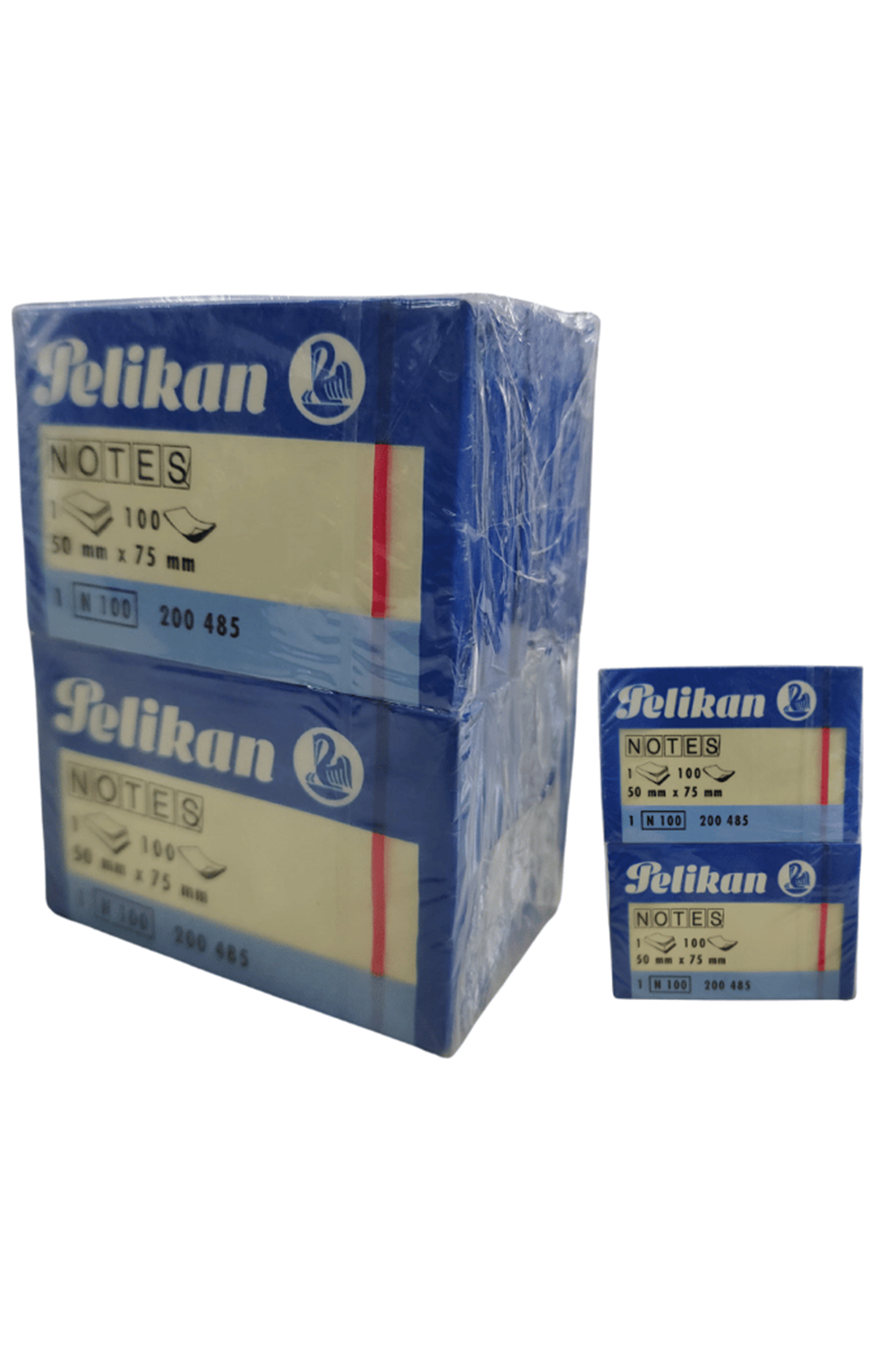 Pelikan Yapışkanlı Not Kağıdı 50 X 75 Mm | 10'lu Ekonomik Paket