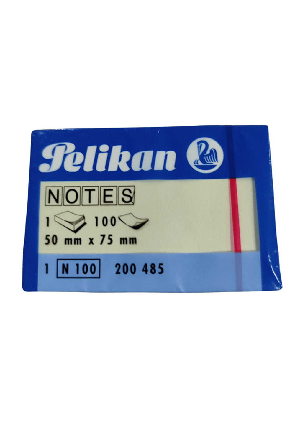 Pelikan Yapışkanlı Not Kağıdı 50 X 75 Mm | 10'lu Ekonomik Paket