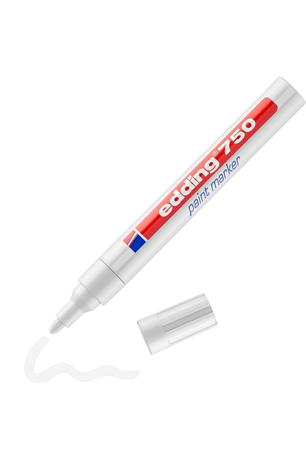 Edding Markör Dekor Boya Yuvarlak Uçlu 2-4 Mm Beyaz 750