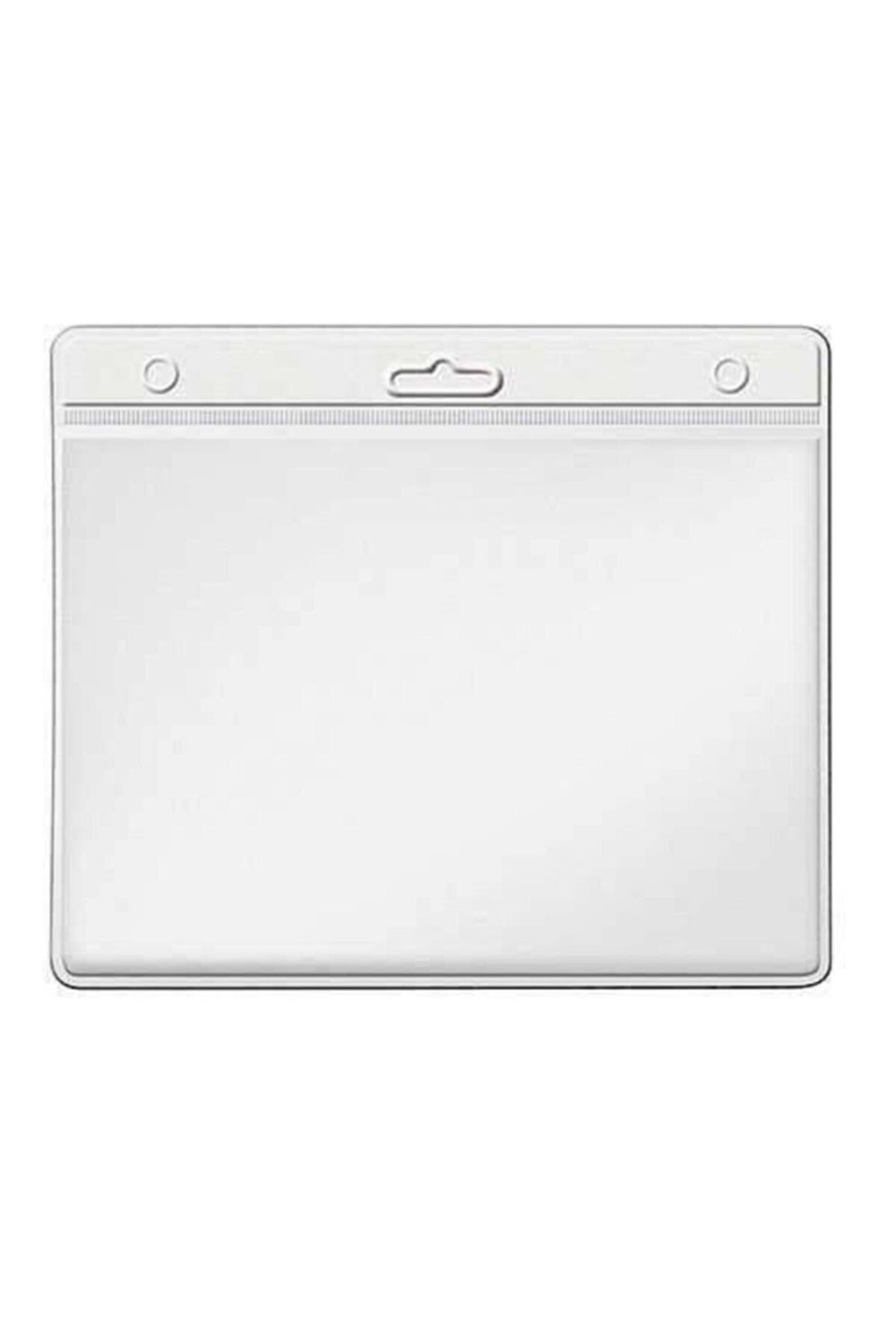 Persona 306 | Yaka Kart Poşeti 11,7x11 Cm Şeffaf | 100 Adet