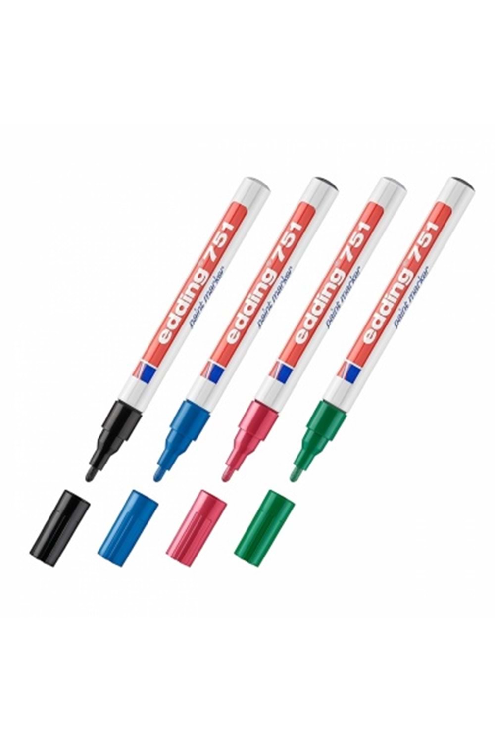 Edding Markör Dekor Boya Yuvarlak Uçlu 1-2 Mm Siyah 751