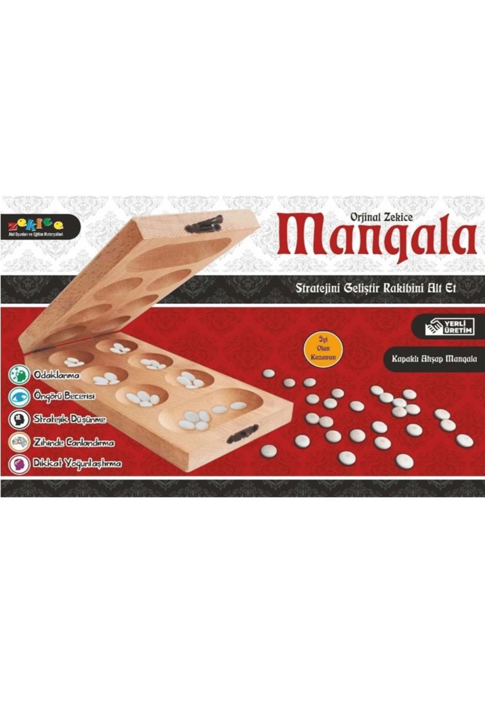 Mangala Ahşap Strateji Oyunu