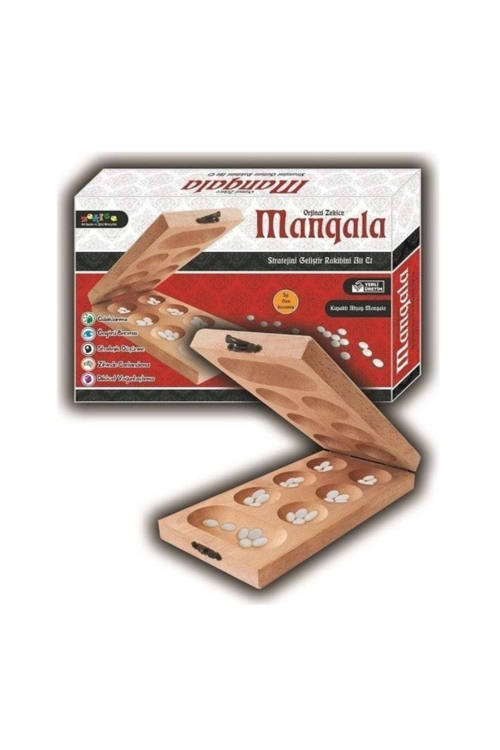 Mangala Ahşap Strateji Oyunu