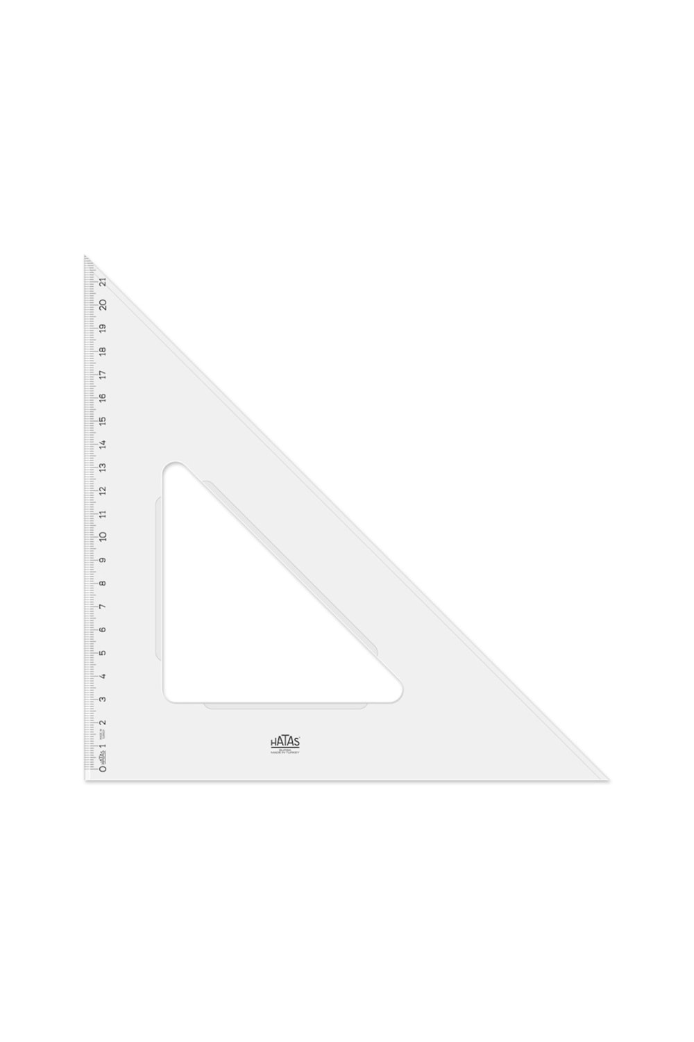 Hatas Öğrenci Gönyesi 45 Derece Plastik 32 Cm 0800