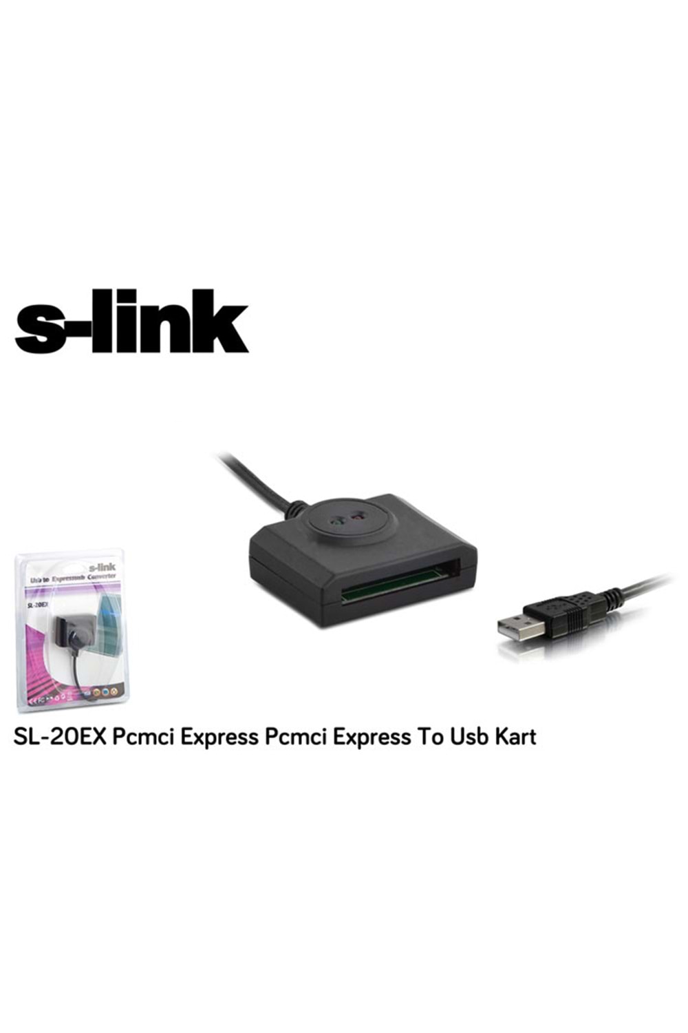 S-link Sl-20ex Pcmci Express Pcmci Express To Usb Kart