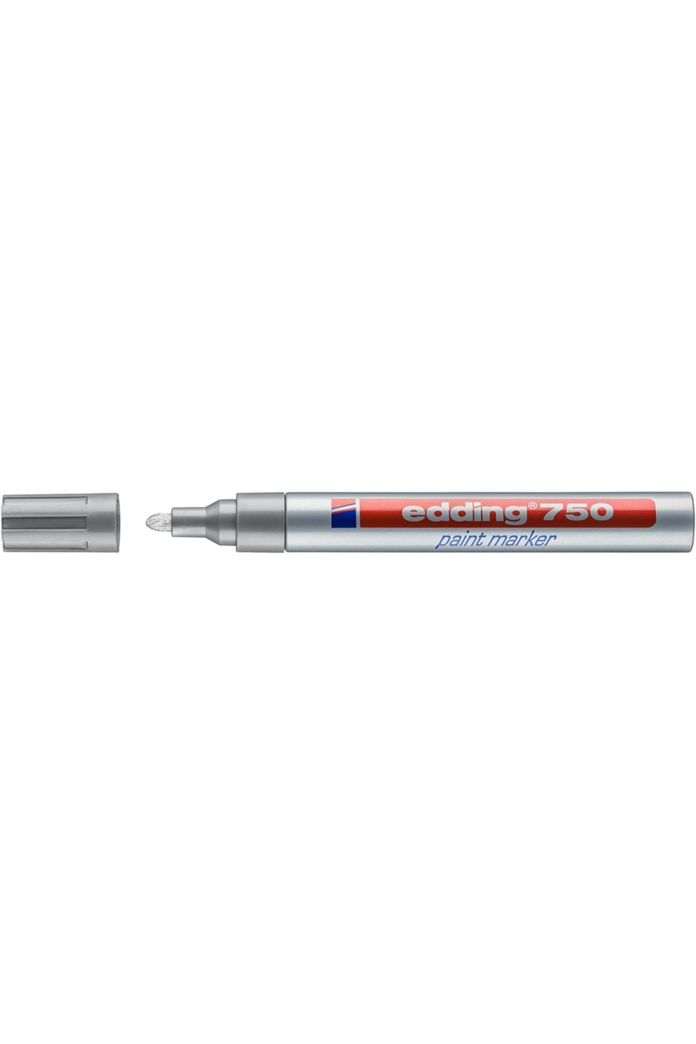Edding Markör Dekor Boya Yuvarlak Uçlu 2-4 Mm Gümüş 750