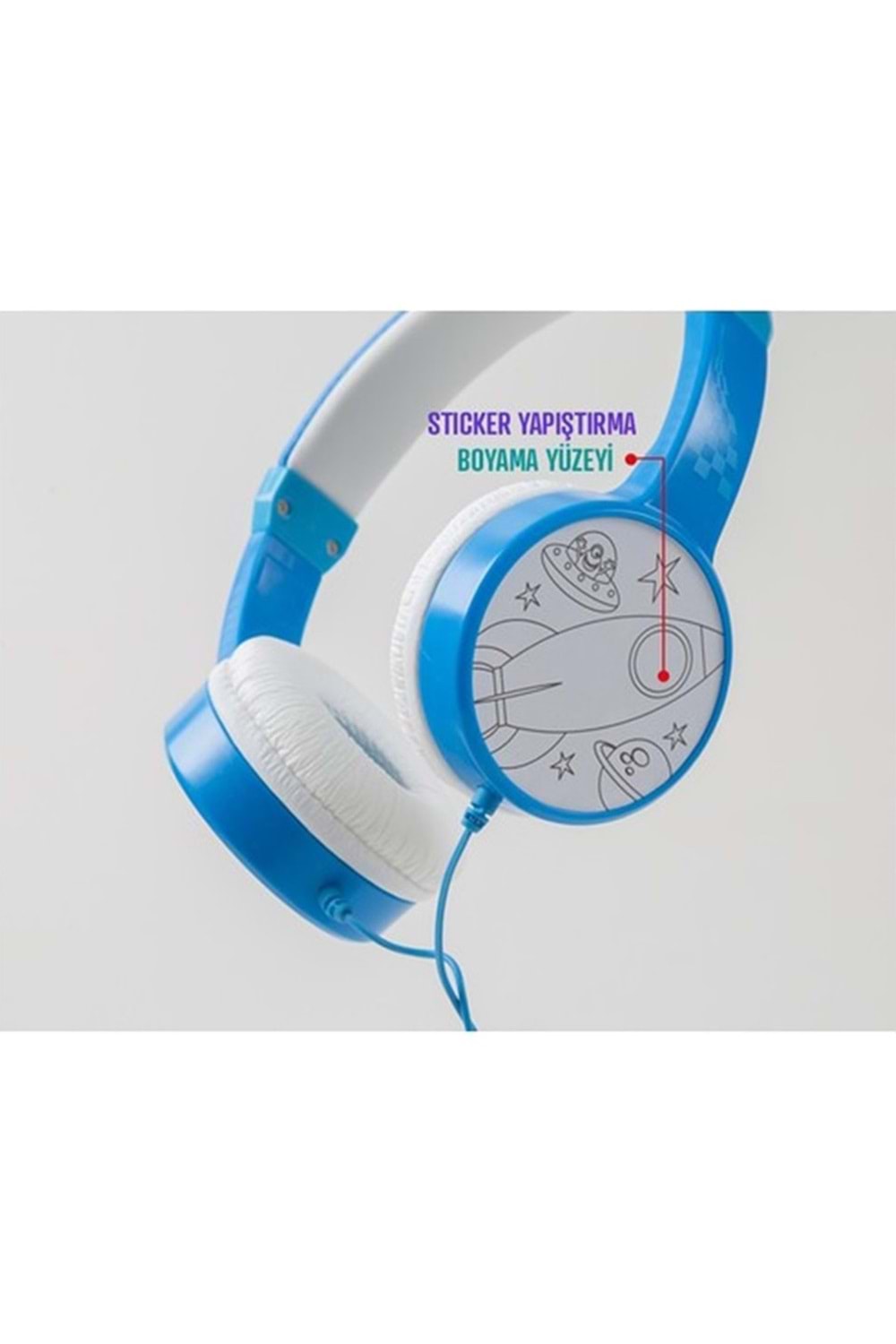 Kids Mavi Çocuk Kulaklığı