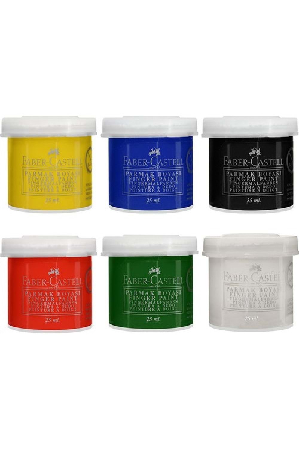 Faber Castell Parmak Boyası 6 Renk | 160402