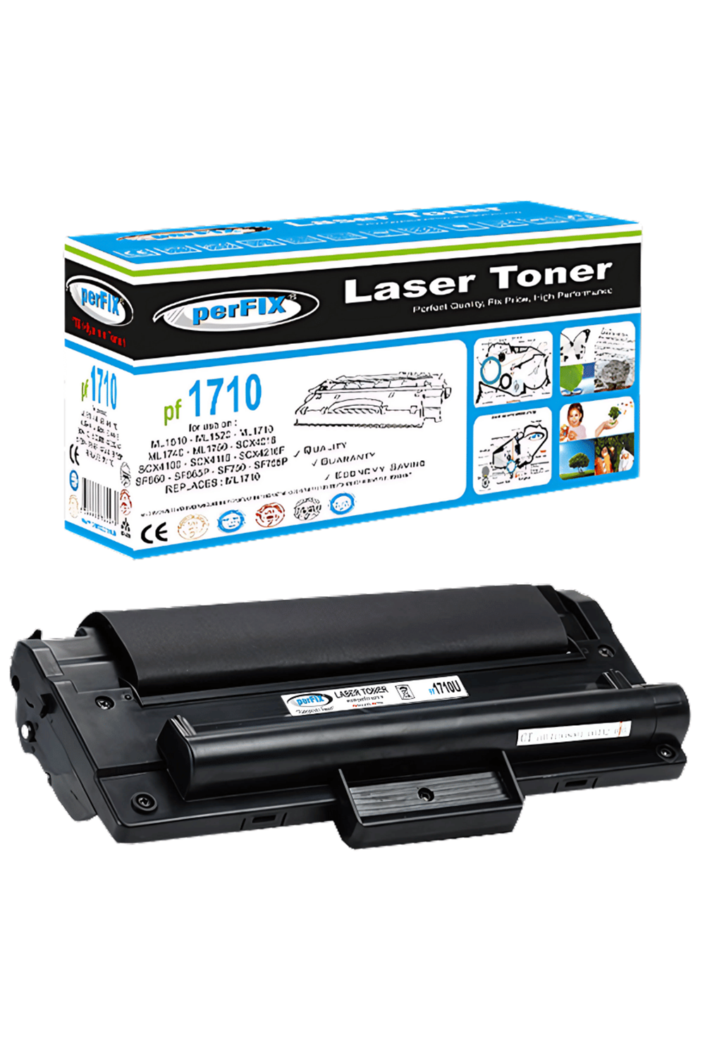Perfix | Pf Ml1710 3k Muadil Toner ( Ml1510 - Ml1520 - Ml1710 - Ml1740 - Ml1745 - Ml1750 - Scx4016 - Sxc4100 - Scx4116 - Scx4216 - Scx4216f - Sf560 - Sf565p - Sf750 - Sf755 - 755p - Dsm516pf - 3115 - 3116 - 3120 - 3121 - 3130 - Pe16 - Pe114 - X215 - Ac104