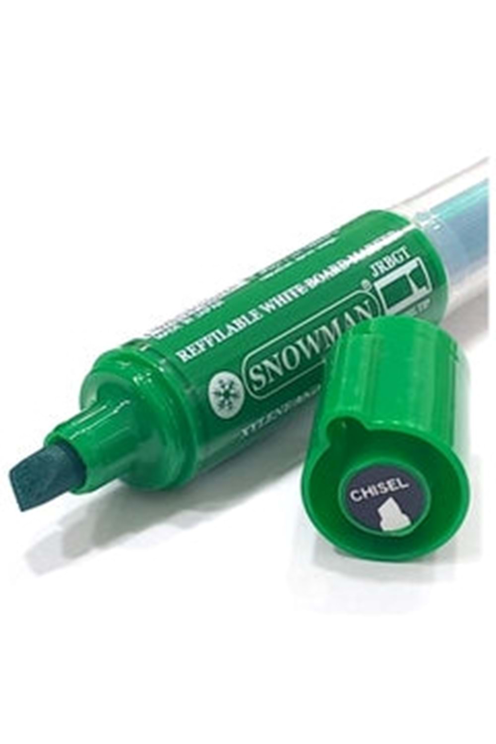 Snowman Tahta Kalemi Sıvı Mürekkep Kartuşlu Kalın Yeşil