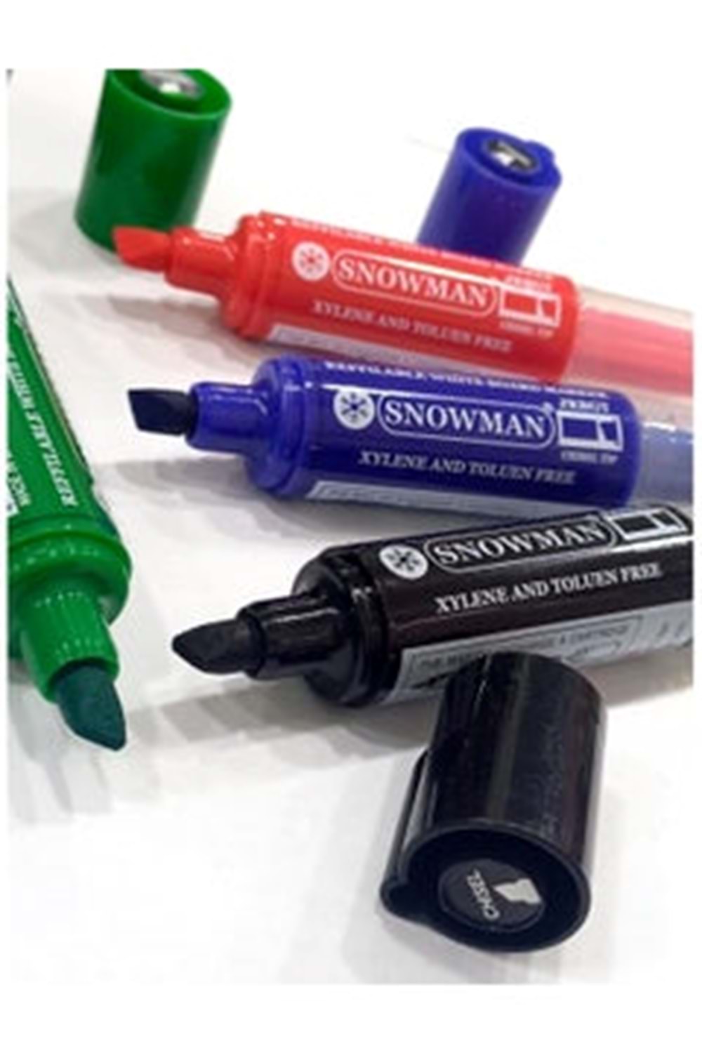 Snowman Tahta Kalemi Sıvı Mürekkep Kartuşlu Kalın Yeşil