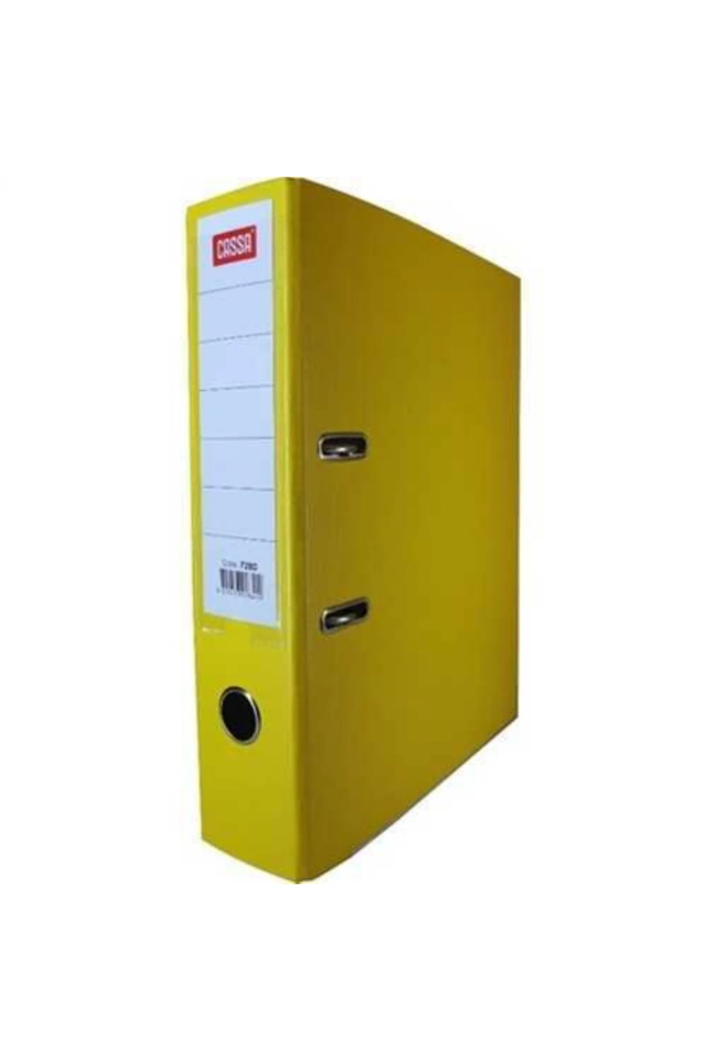 Cassa Plastik Klasör Dar Sarı A4 | 7290