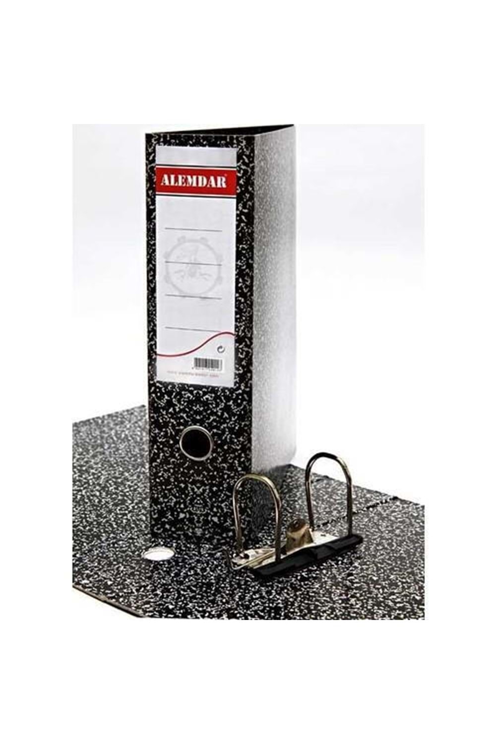 Alemdar Karton Klasör Geniş Siyah | 49300