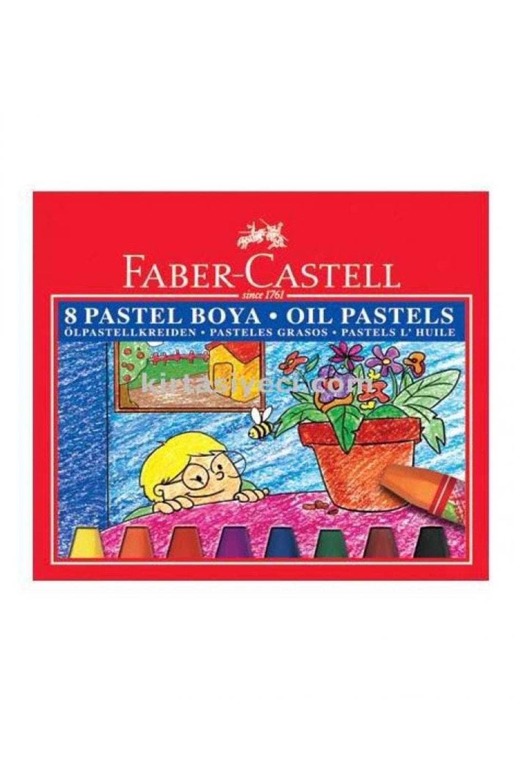 Faber Castell Pastel Boya 8'li 125308