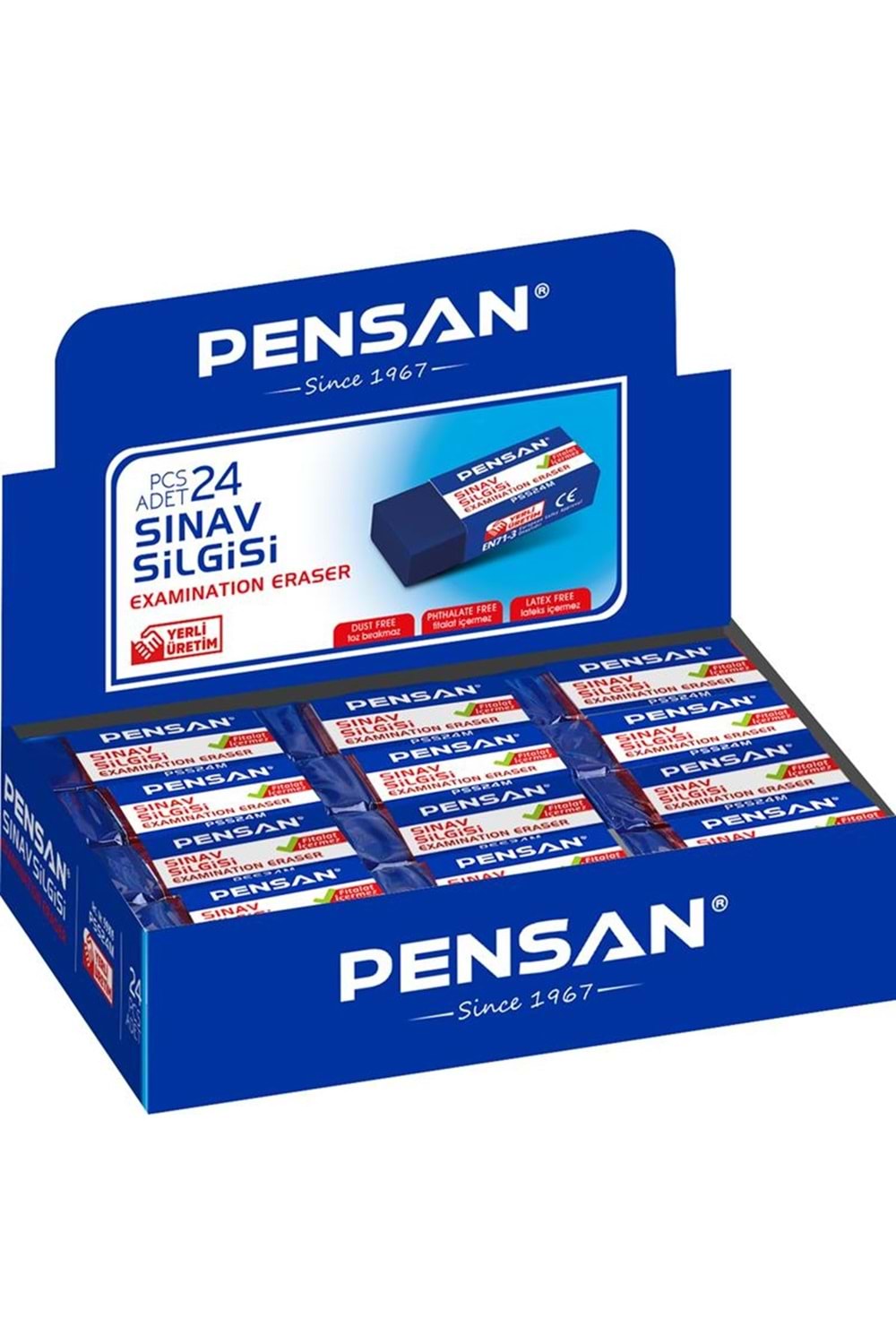 Pensan Sınav Silgisi Mavi | Pss-24m