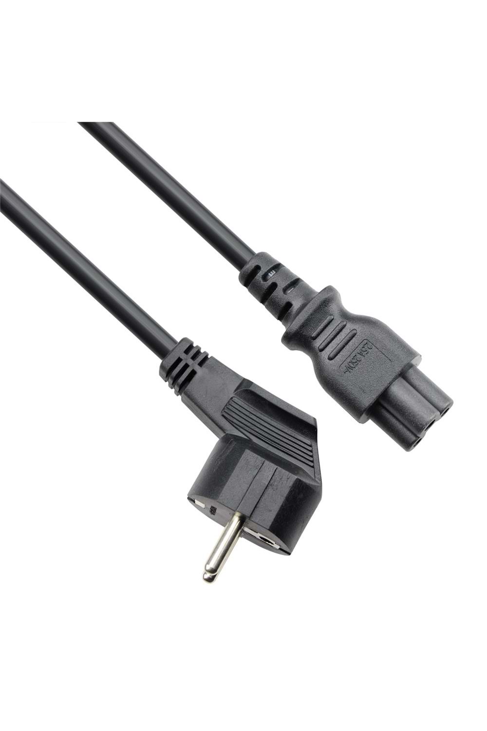 Vcom Ce022-5.0 0.50mm2 Notebook 5.0mt Power Elektrik Kablosu