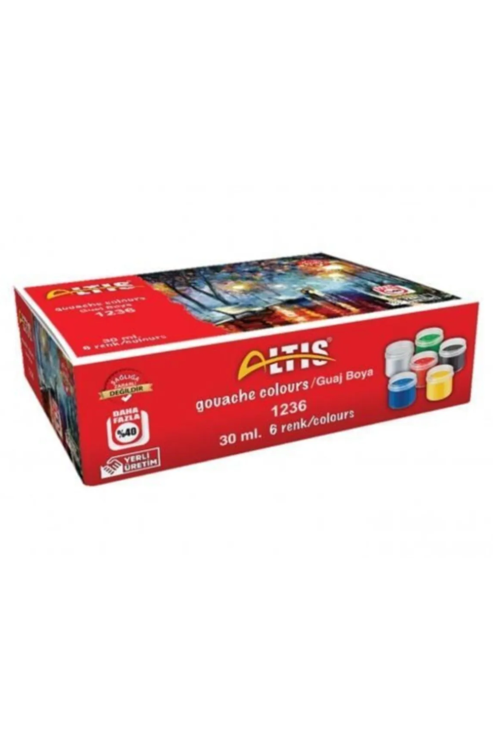 Altis Guaj Boya 30ml 6'lı Renk | 1236