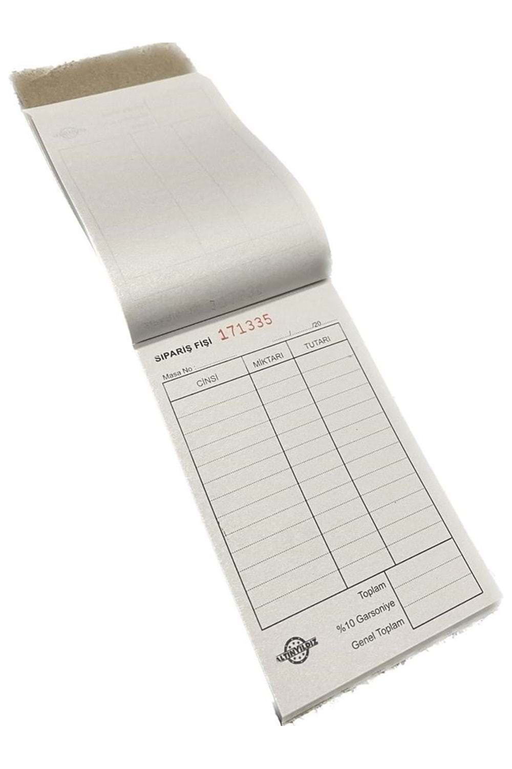 Altınyıldız Adisyon Fişi 3.hamur 145x90