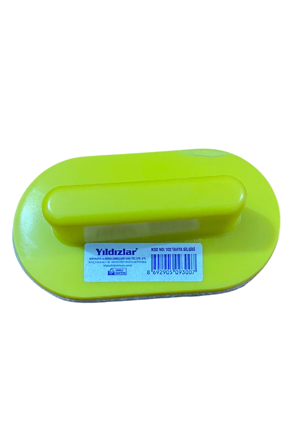 Yıldızlar Yazı Tahtası Silgisi Plastik Saplı 102