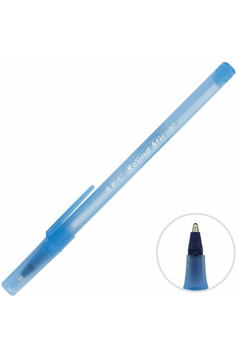 Bic Tükenmez Kalem Round Stick 1.0 Mm Mavi