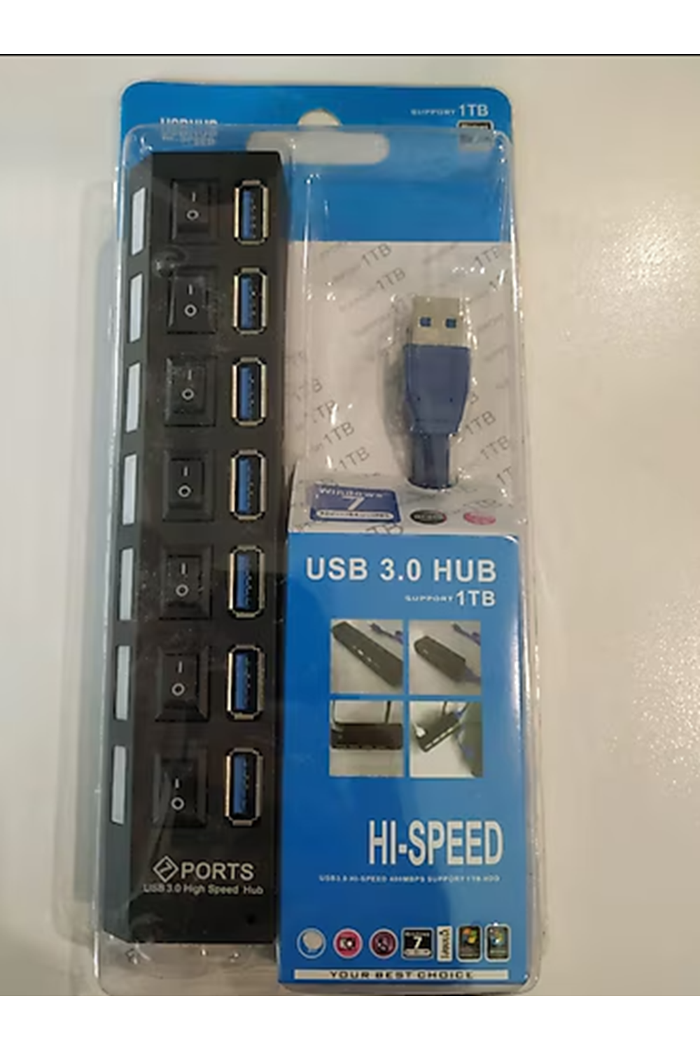 Gabble Gb701a 7 Port Usb 3.0 Çoklayıcı Anahtarı