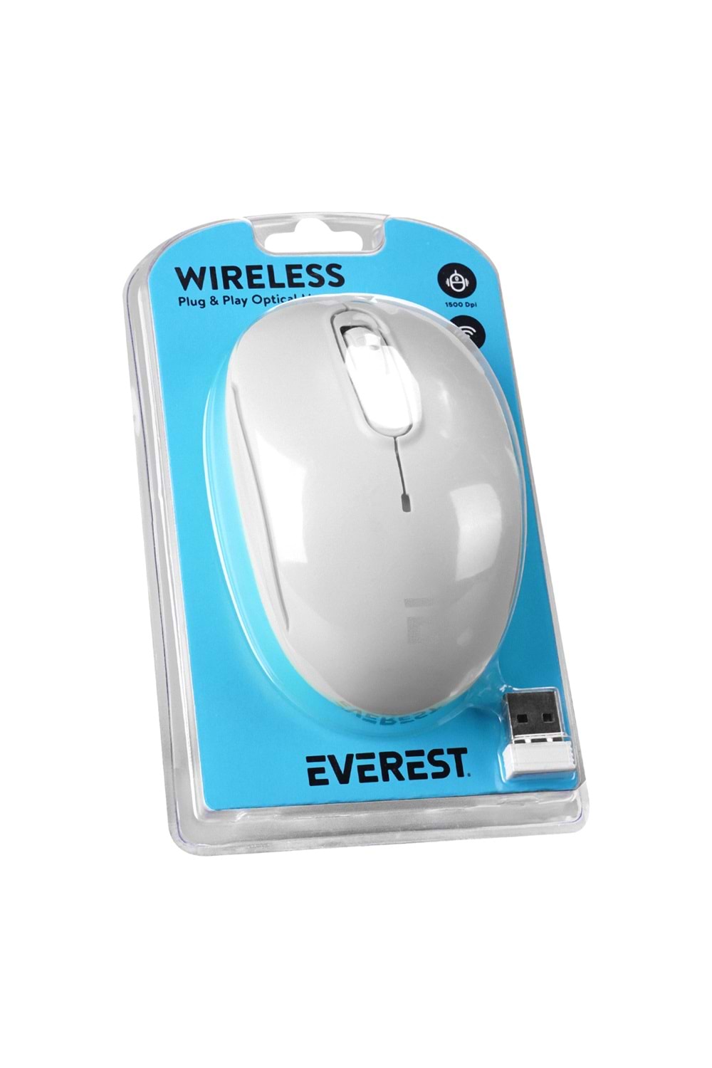 Everest Smw-666 Usb Beyaz 2.4ghz Optik Wireless Mouse