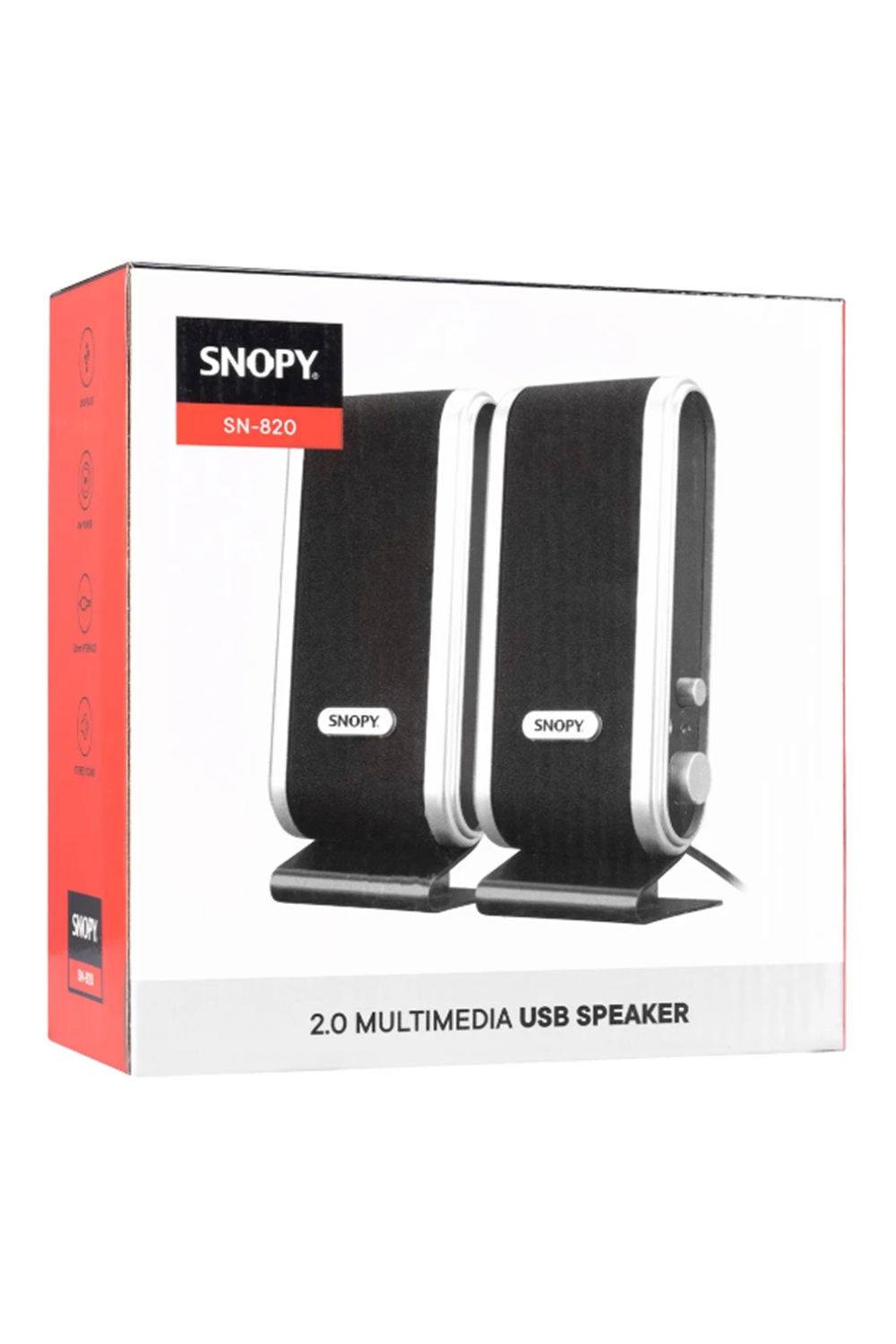 Snopy Sn-820 2.0 600wat Usb Speaker