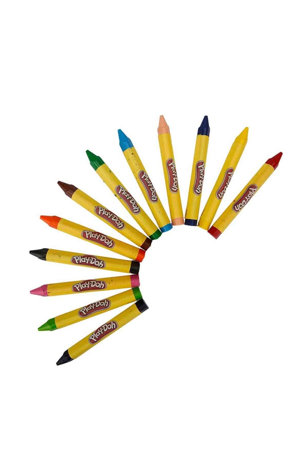 Play-doh Üçgen Crayon (mum) Boya 12 Renk Play-cr008