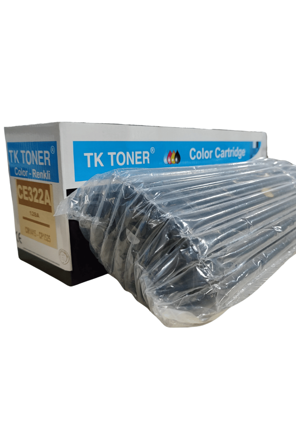 Tk Toner | Hp 128a-ce323a Sarı Muadil Toner 1,300 Sayfa Cp1525 Cp1525n