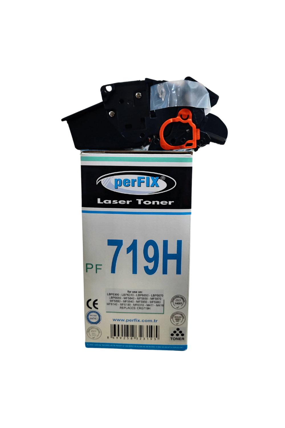 Perfix | Canon Pf 719h - Crg719h Yüksek Kapasite 6,3k ( Lbp6300 - Lbp6310 - Lbp6650 - Lbp6670 - Lbp6680 - Mf5840-5850-5870-5880-5940-5950-5980-6140-6180-6310 - M411 - M416 )