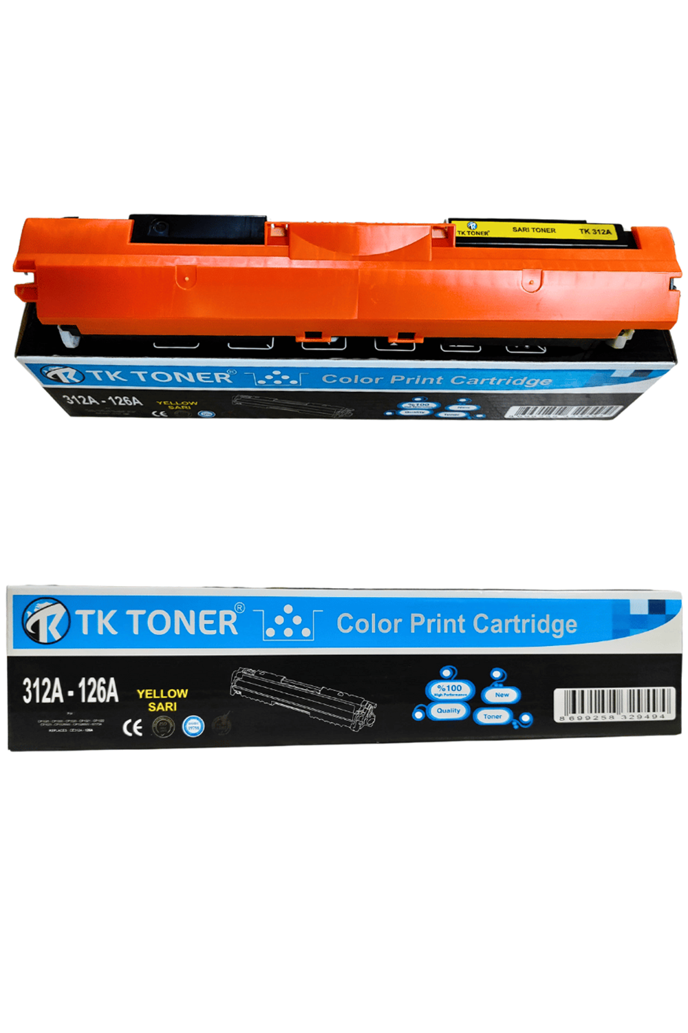 Perfix | Hp 312a - 126a Sarı Toner 1k (cp1025 - Cp1000 - Cp1020 - Cp1021 - Cp1022 - Cp1023 - Cp1025nw - Cp1026nw - M175a) Replaces: Ce311a - 126a