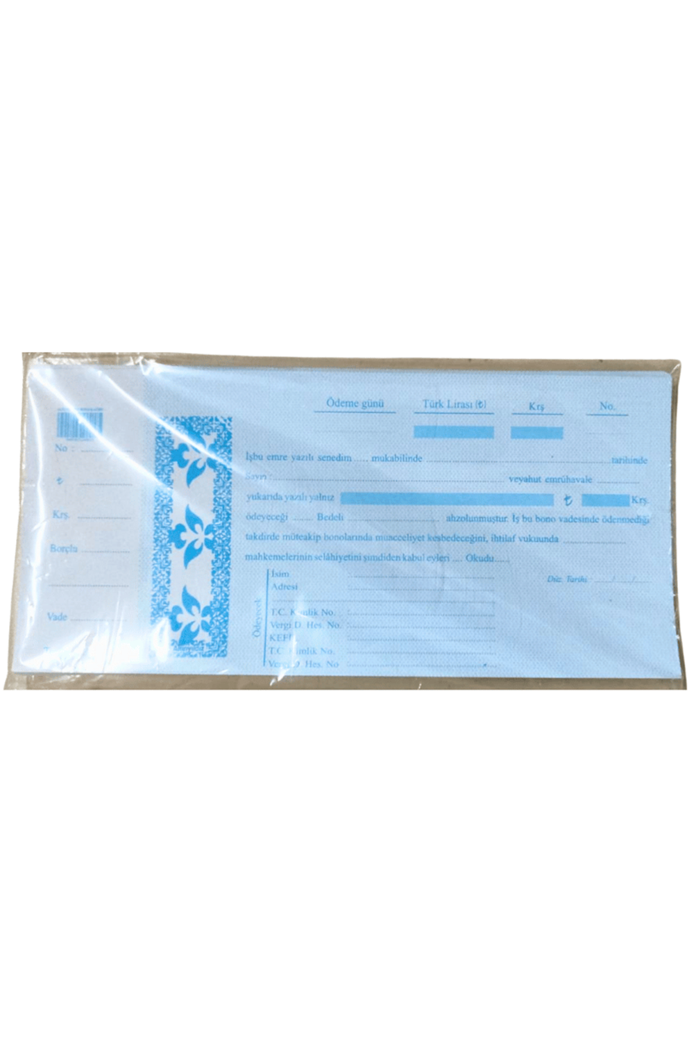 Altınyıldız Tekli Senet Kağıdı 100'lü Paket