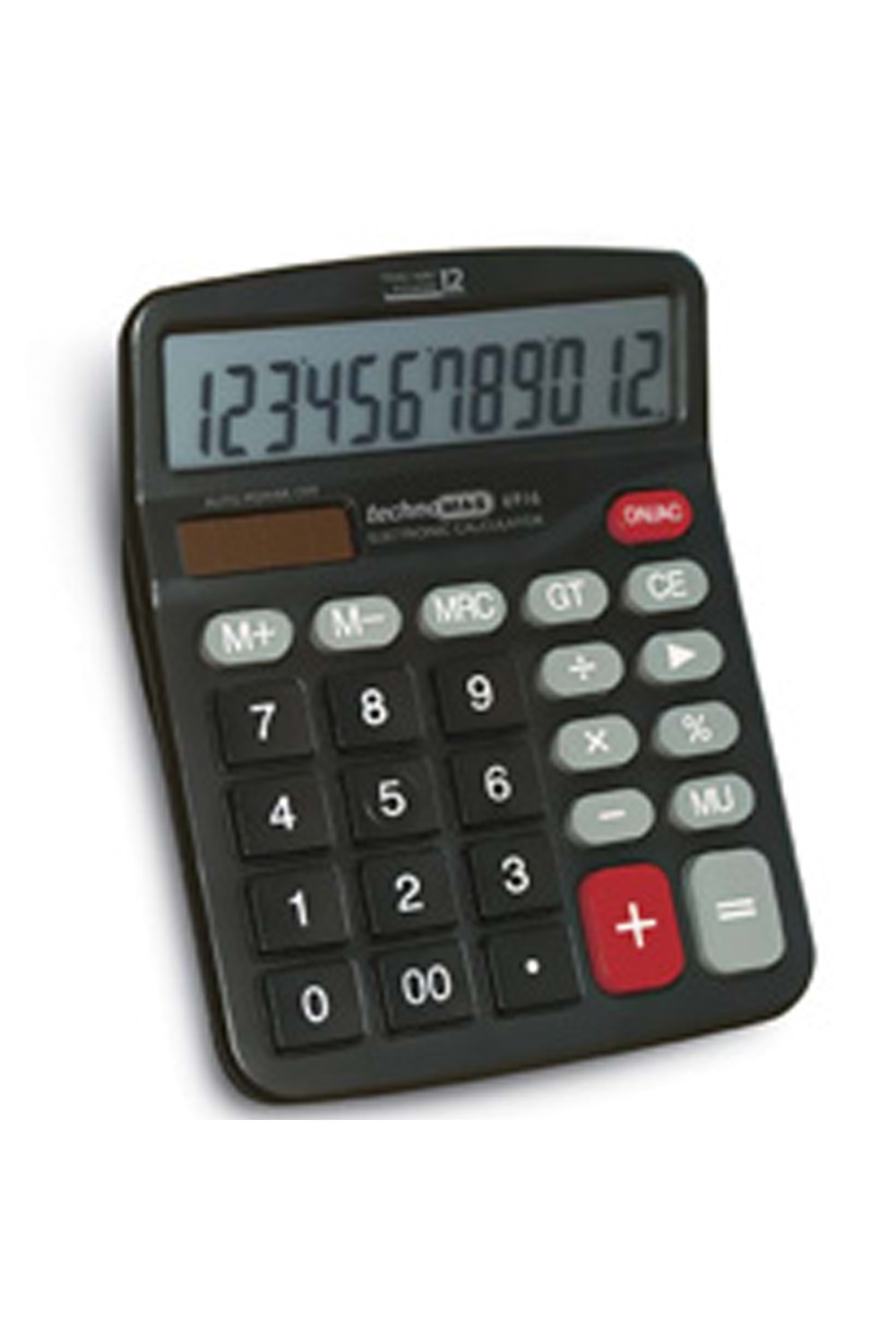 Mas Hesap Makinesi Ofis Tipi Plastik Panel 12 Hane