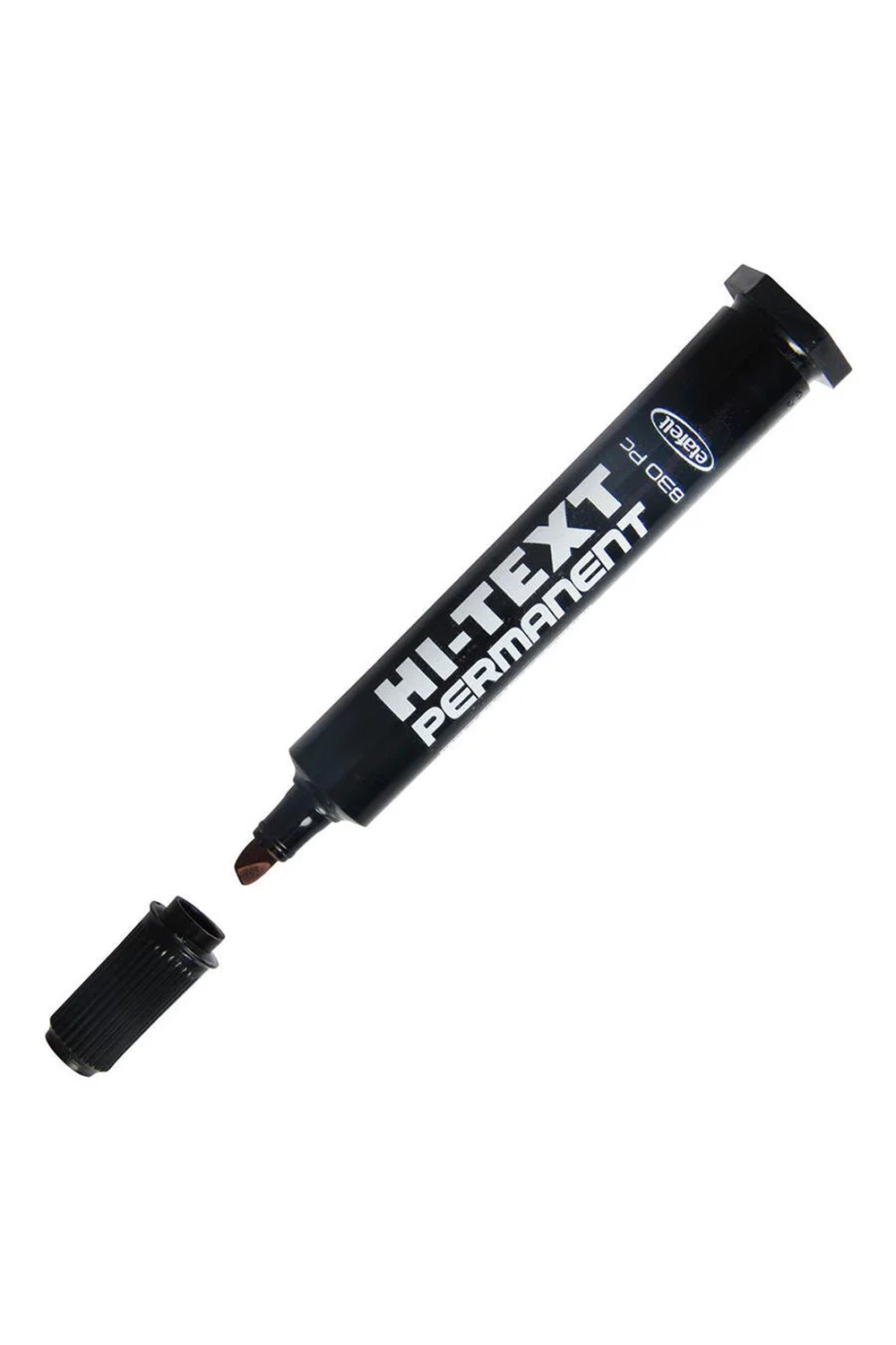 Hi-text Markör Permanent Kesik Uçlu Siyah 830pc