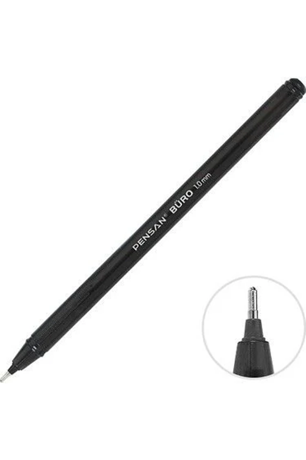 Pensan Tükenmez Kalem Büro 1.0 Mm Siyah 50 Li 2270