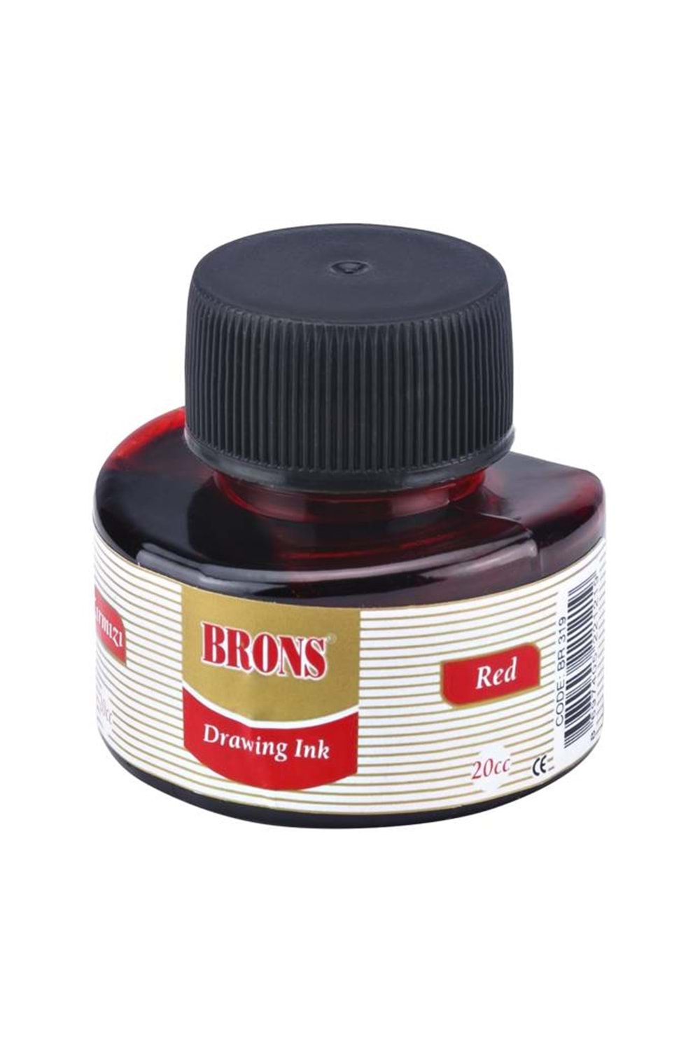 Brons Çini Mürekkebi 20 Cc Kırmızı Br-319