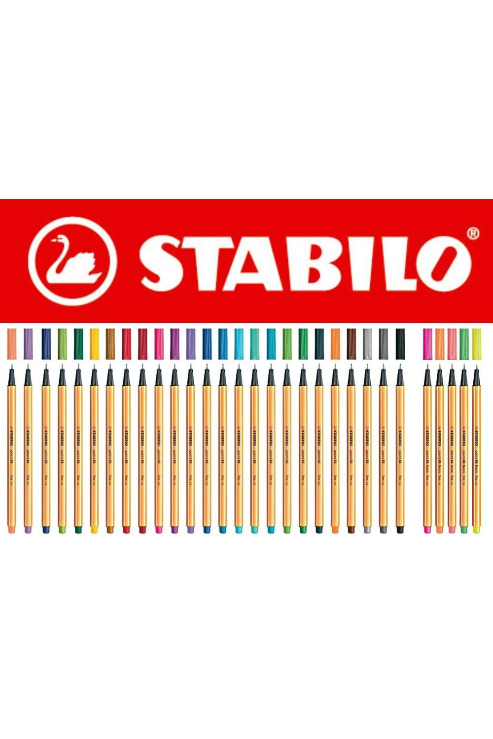 Stabilo Keçe Uçlu İnce Kalem 88 Point 0.4 Mm Elma Yeşii 88/33
