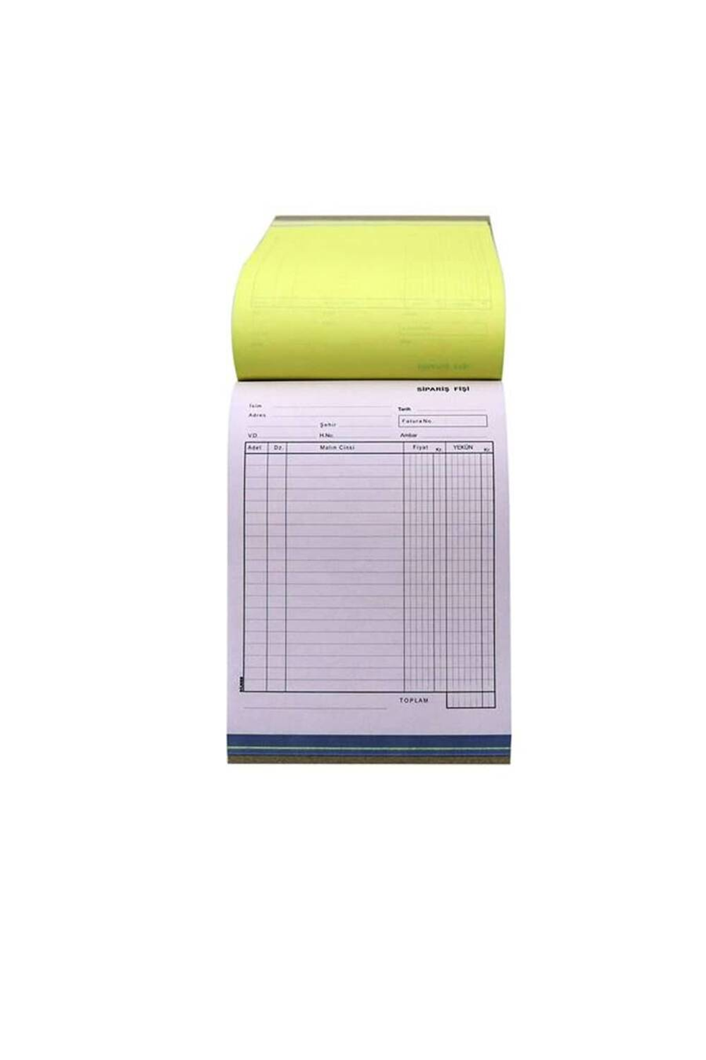 Altınyıldız Normal Sipariş Fişi 14x20 3 Nüsha