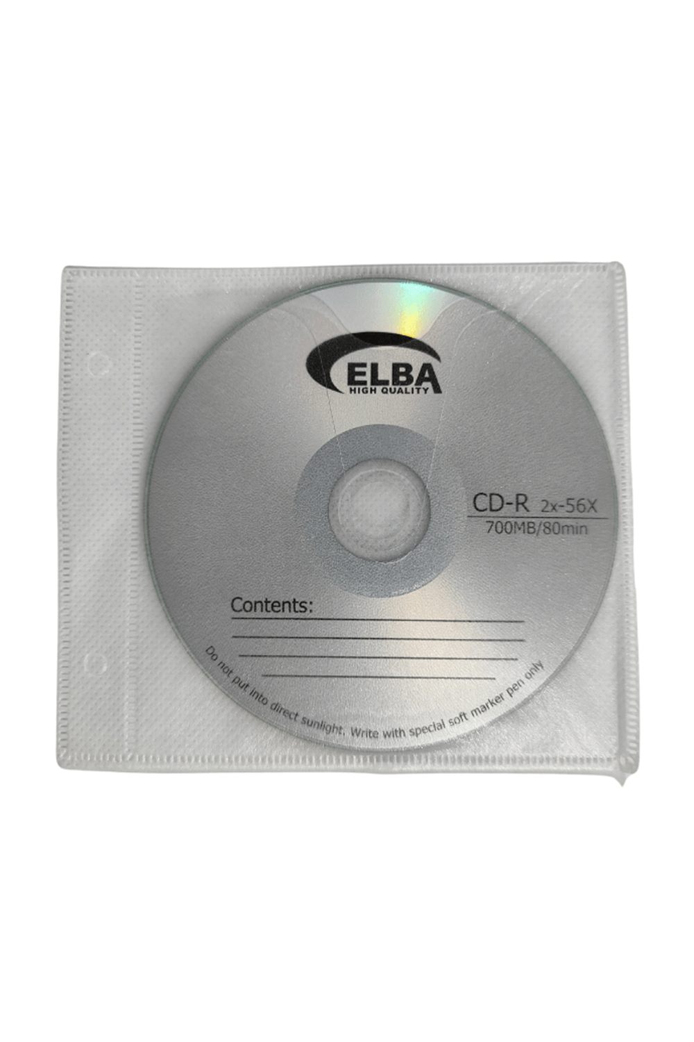 Dosya Delikli Cd & Dvd İçin İki Yönlü Poşet Zarf 100'lü Paket