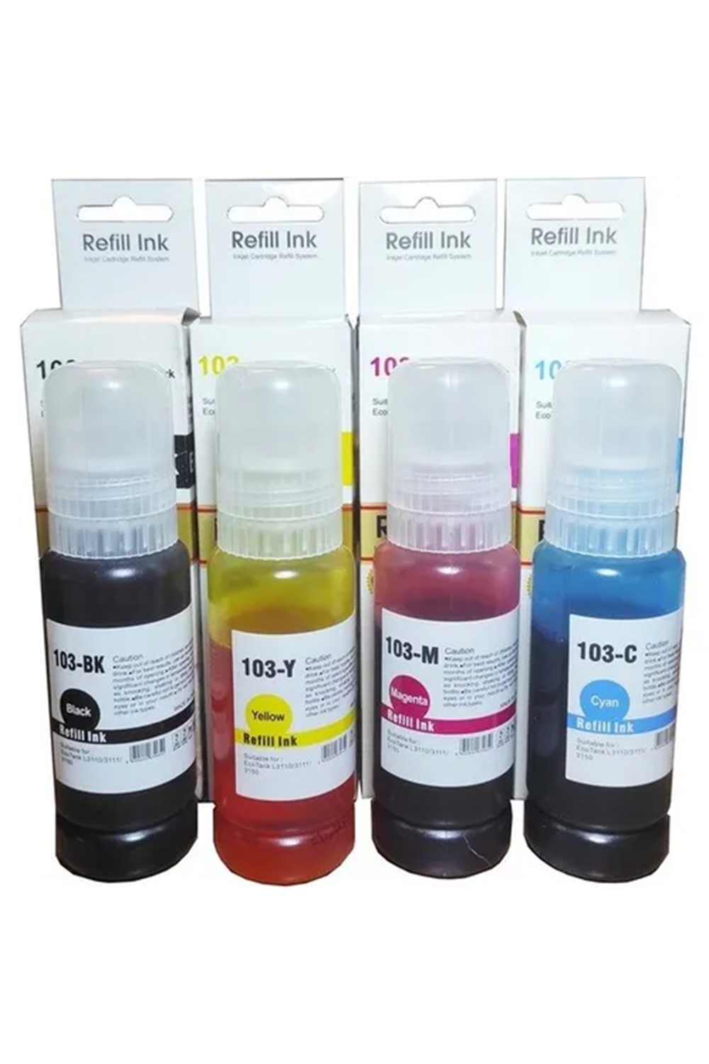 Perfix | Epson 103 Siyah Muadil Toner 70ml ( L3110 - L3111 - L3150 - L3151 - L5190 - C13t00s14a - T00s14a )