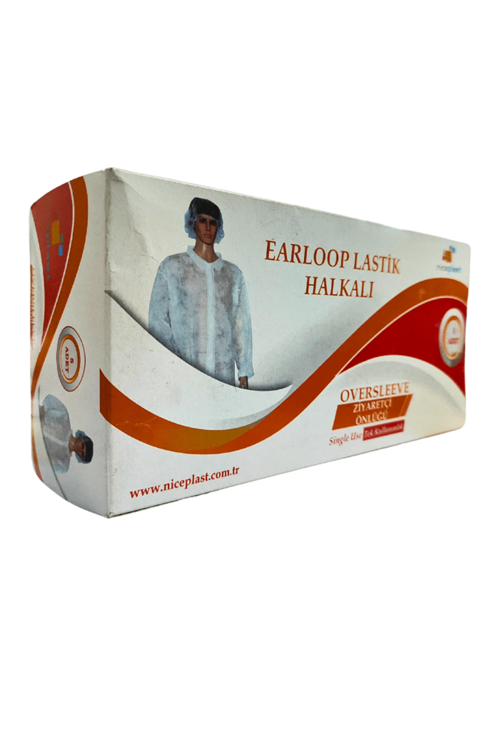 Niceplast Tek Kullanımlık Ziyaretçi Önlüğü Bez (tela) 5'li Paket