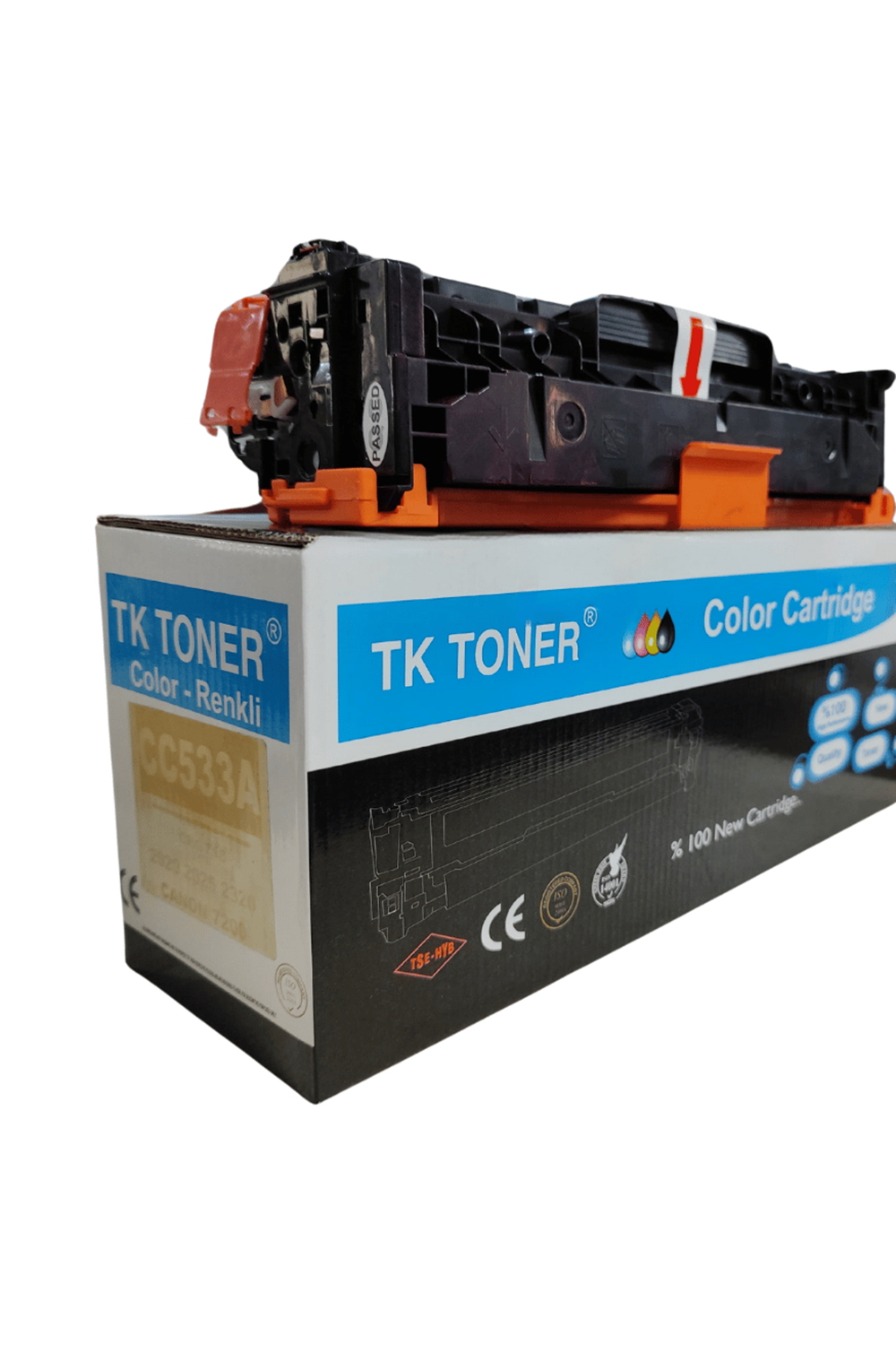 Tk Toner | Tüm Renkler Tk Cc530a - Cc531a - Cc532a - Cc533a - Canon 7200 Tüm Renkler (siyah - Sarı - Kırmızı - Mavi) Muadil Toner ( Crgr718 - 2020 - 2025 - 2320)